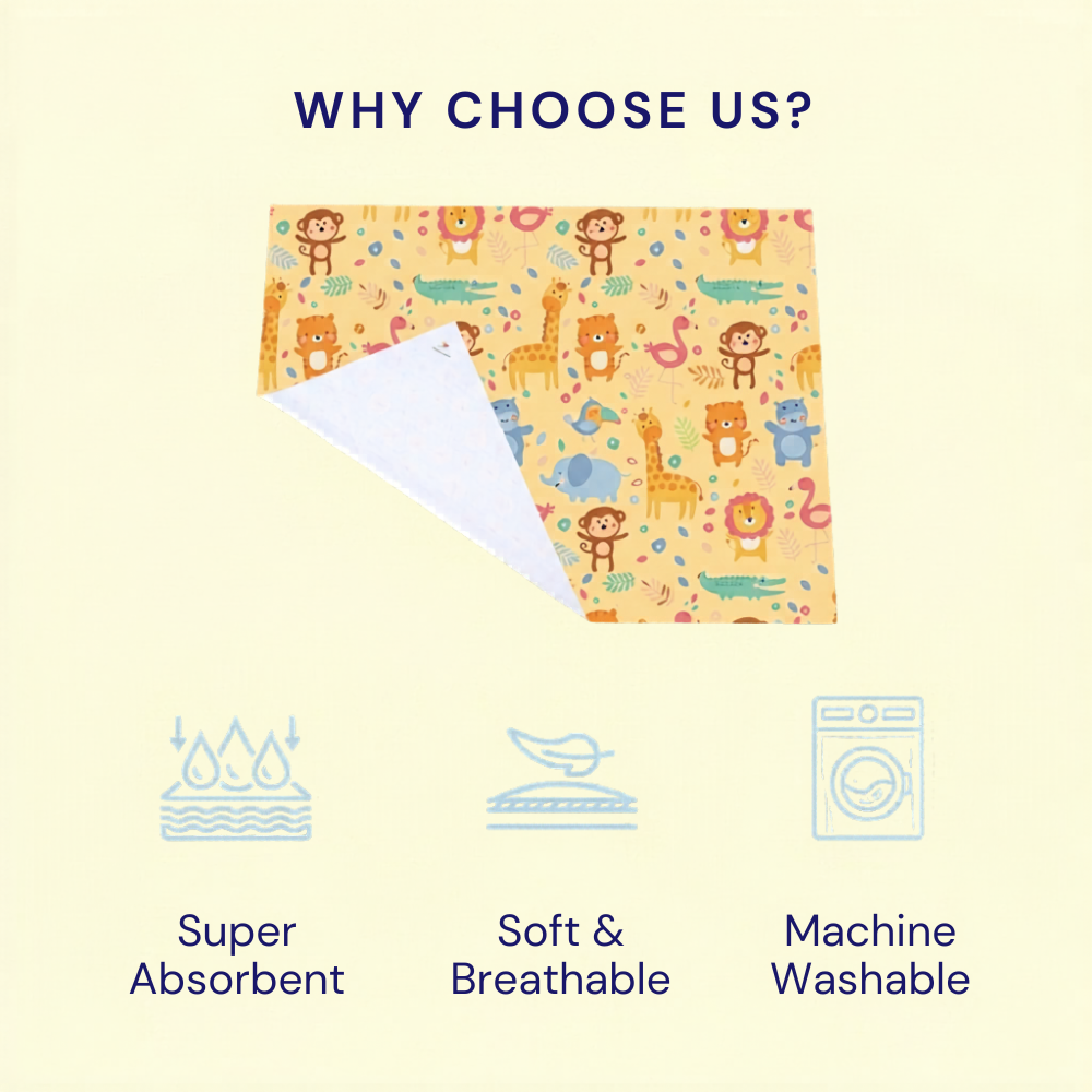 Animal Print Crib Sheet