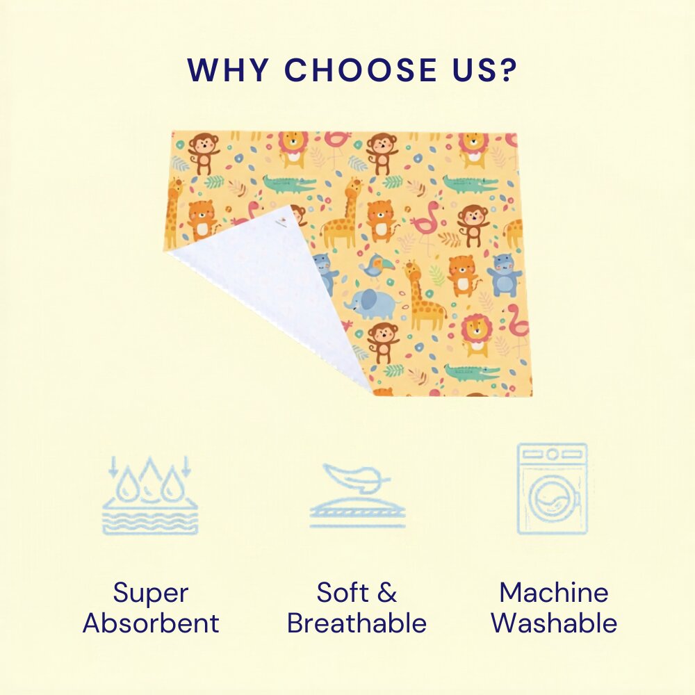 Animal Print Crib Sheet
