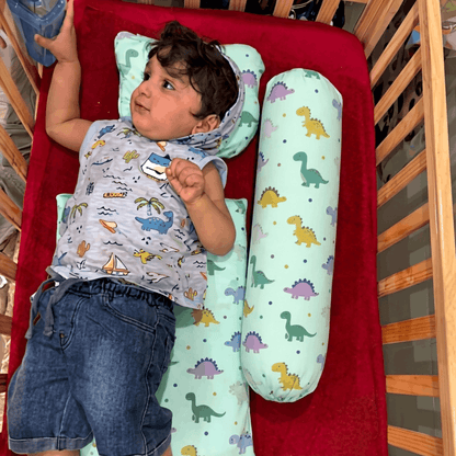 Dinosaur Print Full Size Wedge Pillow