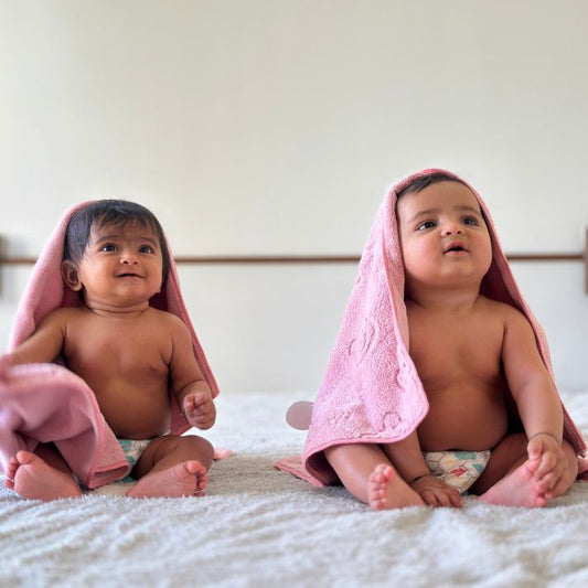 Baby Pink Teddy Towel