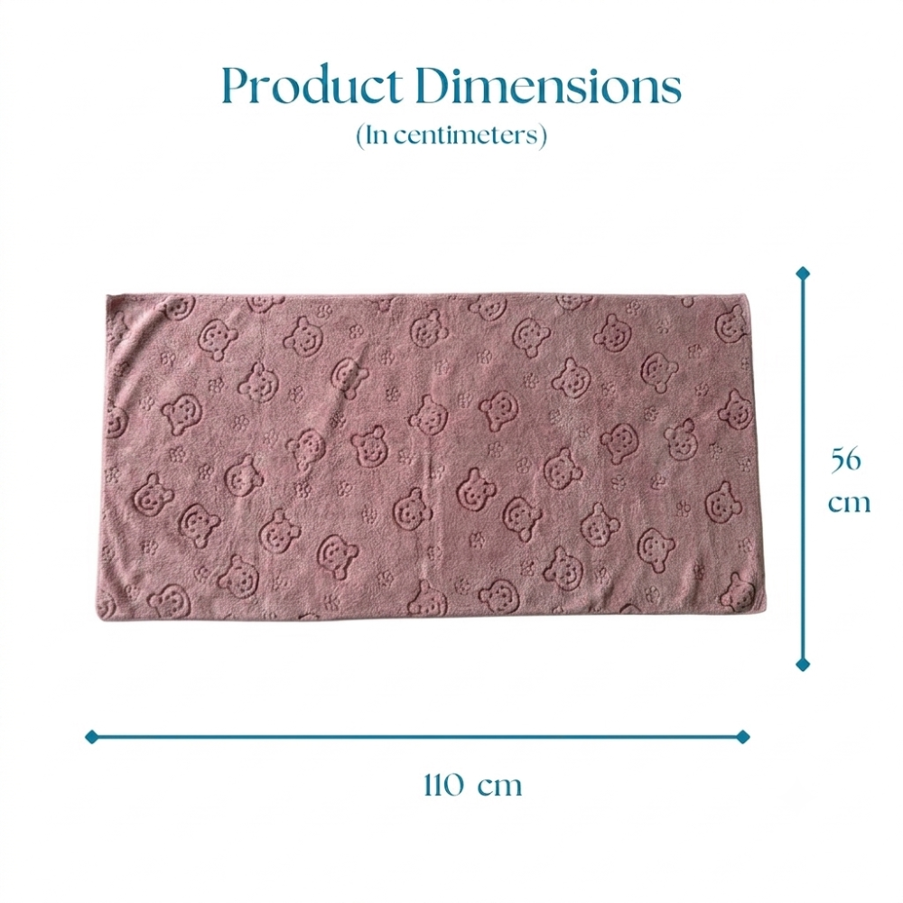Brown Teddy Towel