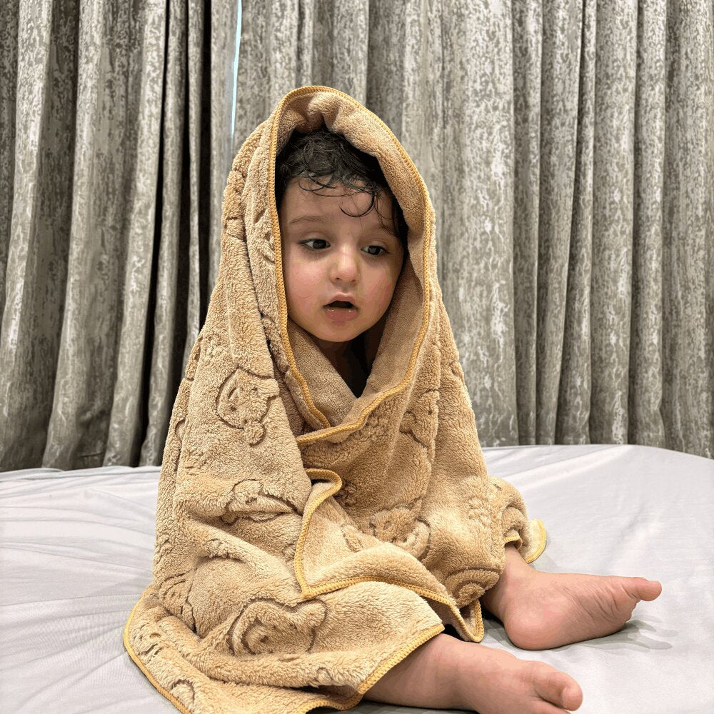 Brown Teddy Towel