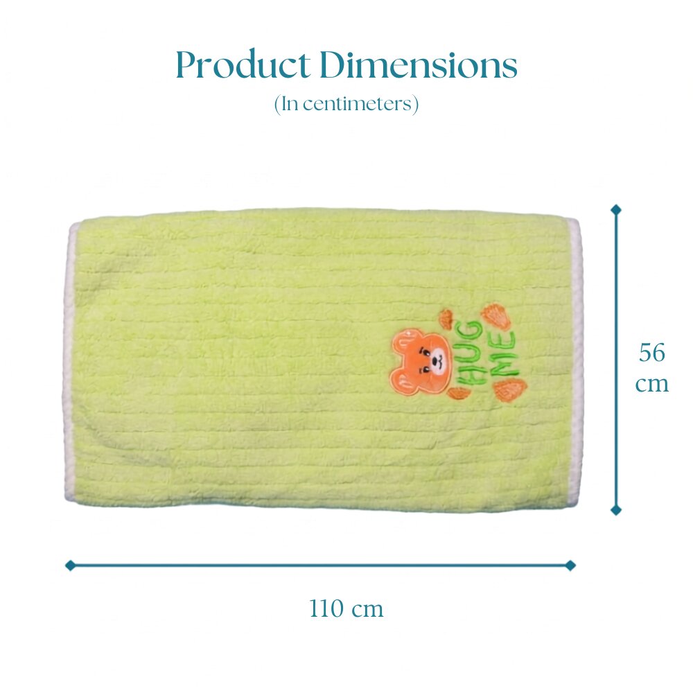 Green Hug Me Towel