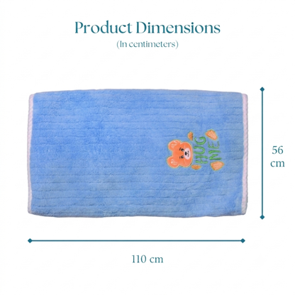 Blue Hug Me Towel