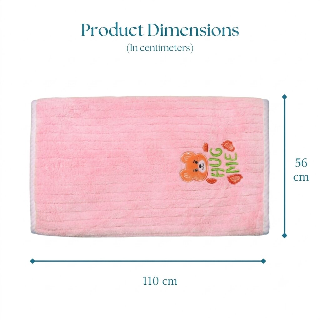 Baby Pink Hug Me Towel