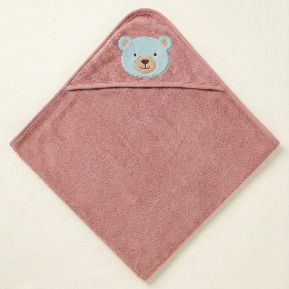 Brown Teddy Hooded Towel
