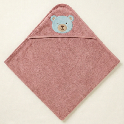Brown Teddy Hooded Towel