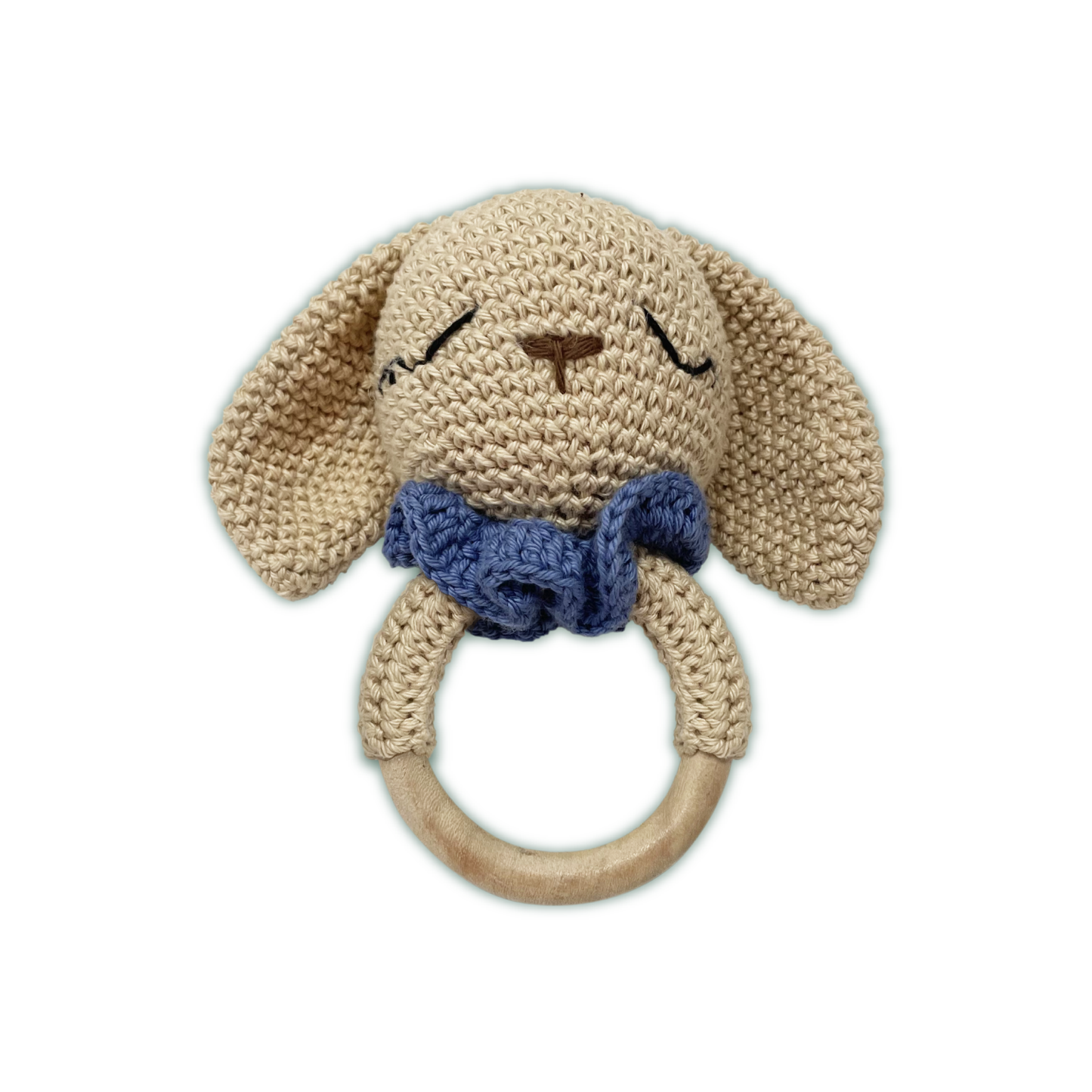 Elephant Crochet Rattle