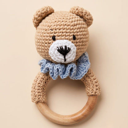 Crochet Giraffe Baby Rattle