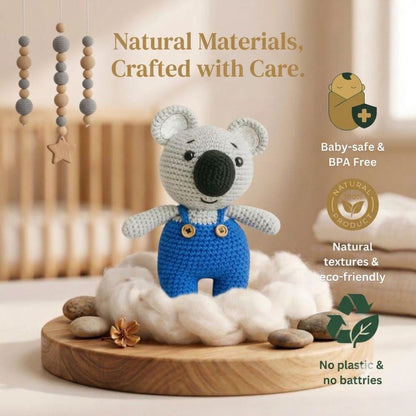 Handmade Crochet Koala Plush Toy