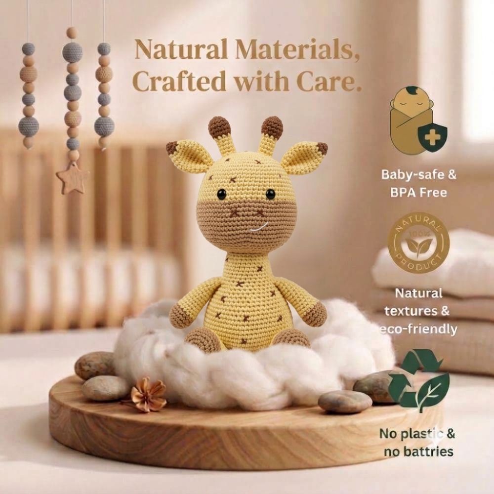Handmade Giraffe Toy