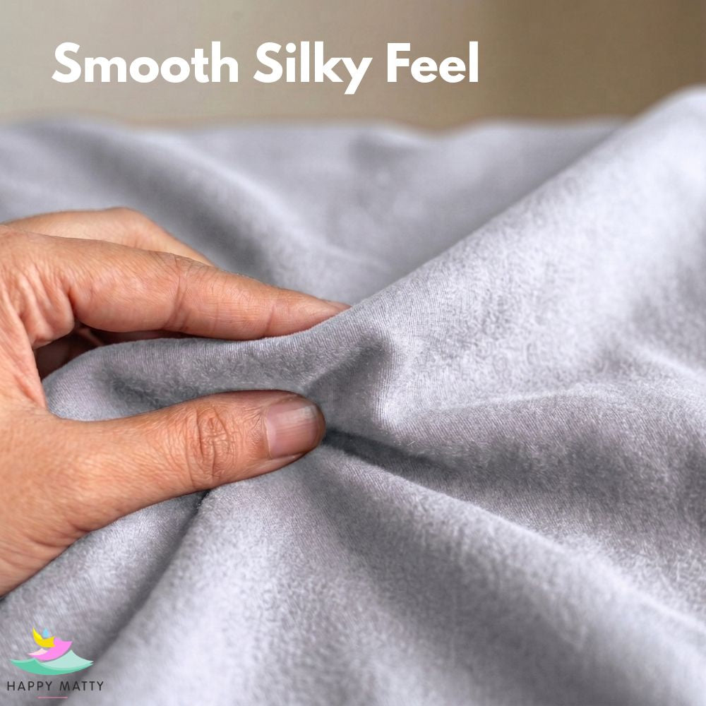 Waterproof Smooth Fit Mattress Protector (White)