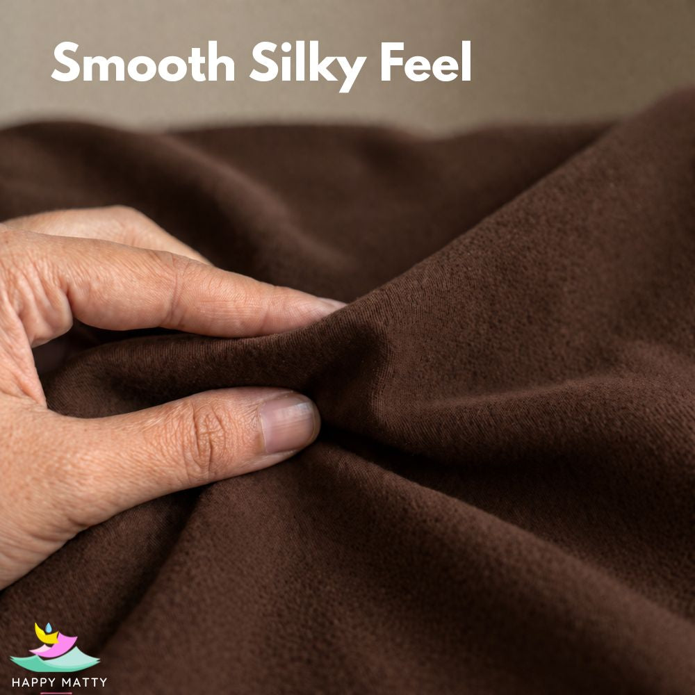 Waterproof Smooth Fit Mattress Protector (Brown)