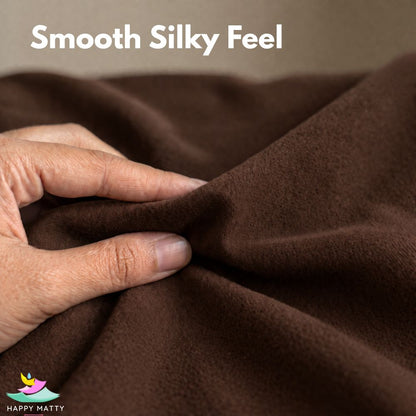 Waterproof Smooth Fit Mattress Protector (Brown)