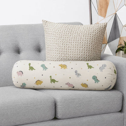 Dinosaur Print Cuddle Bolster Pillow