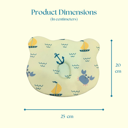 Nautical Print Cloud Head Pillow