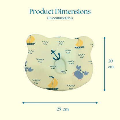 Nautical Print Cloud Head Pillow
