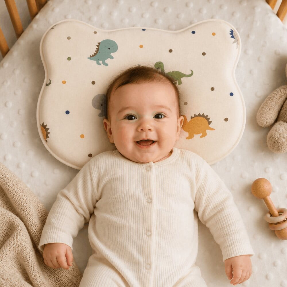 Dinosaur Print Cloud Head Pillow