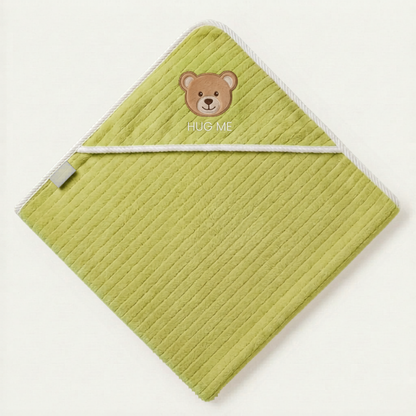 Light Green Hug Me Hooded Towel