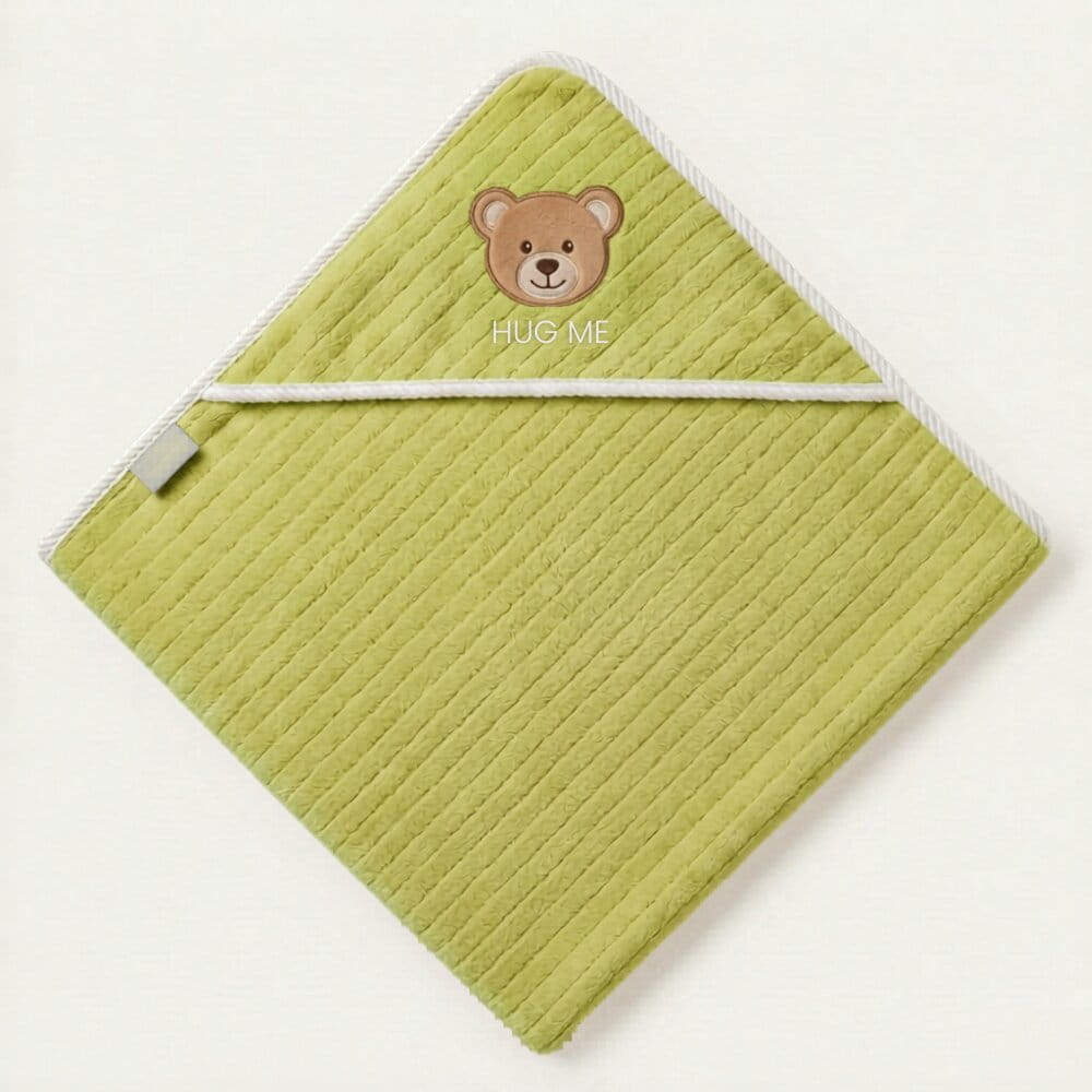 Light Green Hug Me Hooded Towel