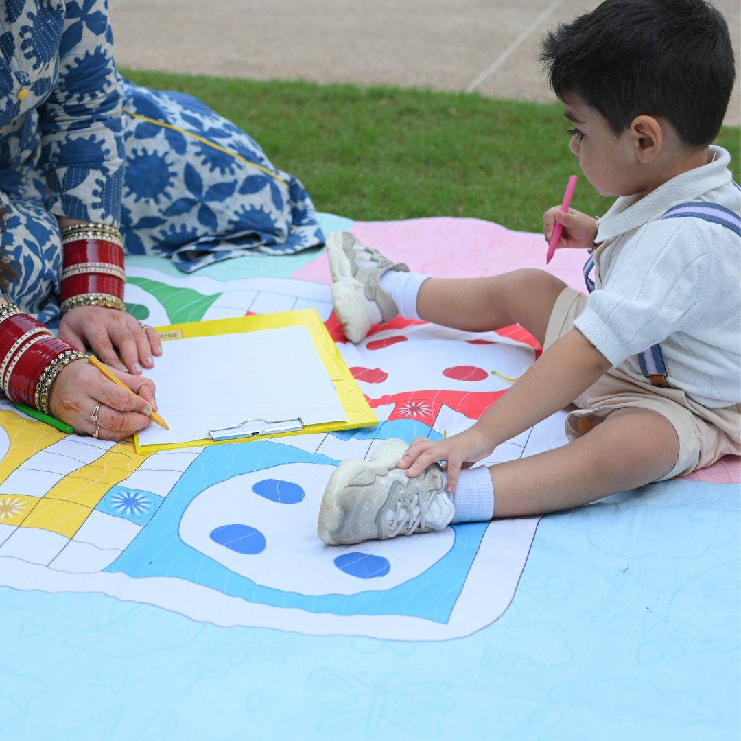 Ludo Picnic Mat