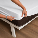 Lycra White Mattress Protector