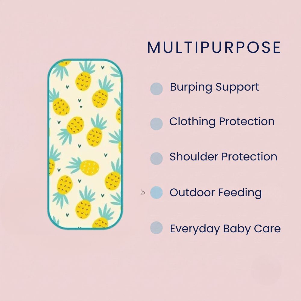 Happy Matty Small Baby Burp Sheet Medium (Pack of 5)