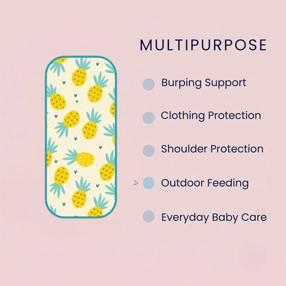 Happy Matty Small Baby Burp Sheet Medium (Pack of 5)
