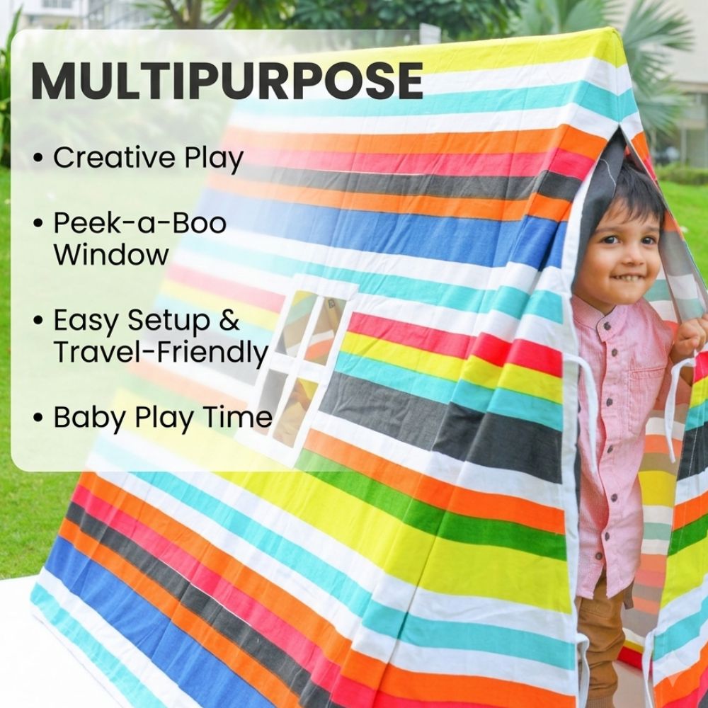 Rainbow Play Tent