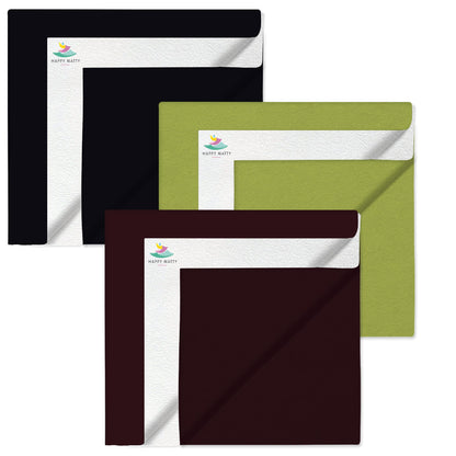 Salmon Rose + Royal Blue + Grey Dry Sheet (Pack of 3)
