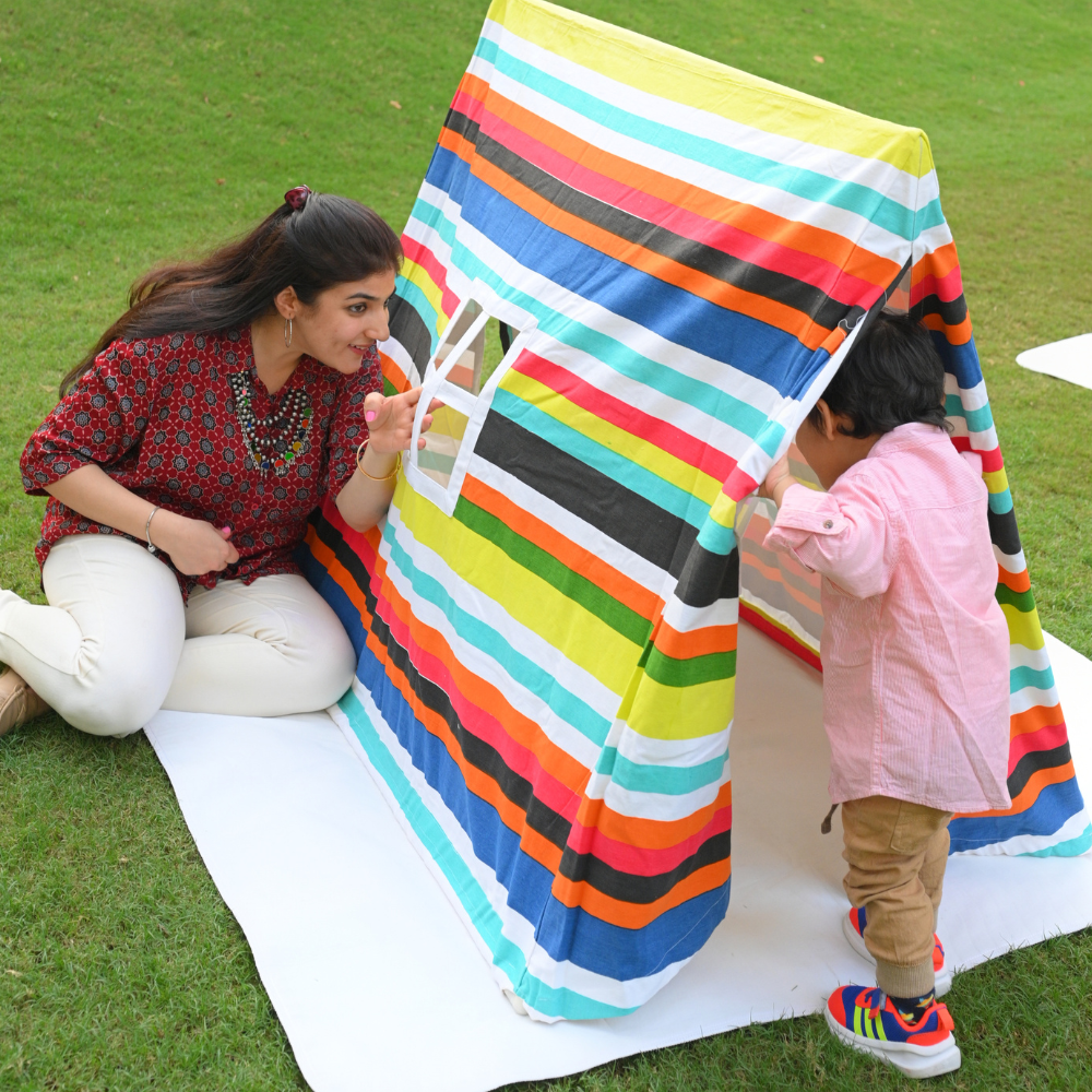 Rainbow Play Tent