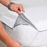 Terry Elastic White Mattress Protector