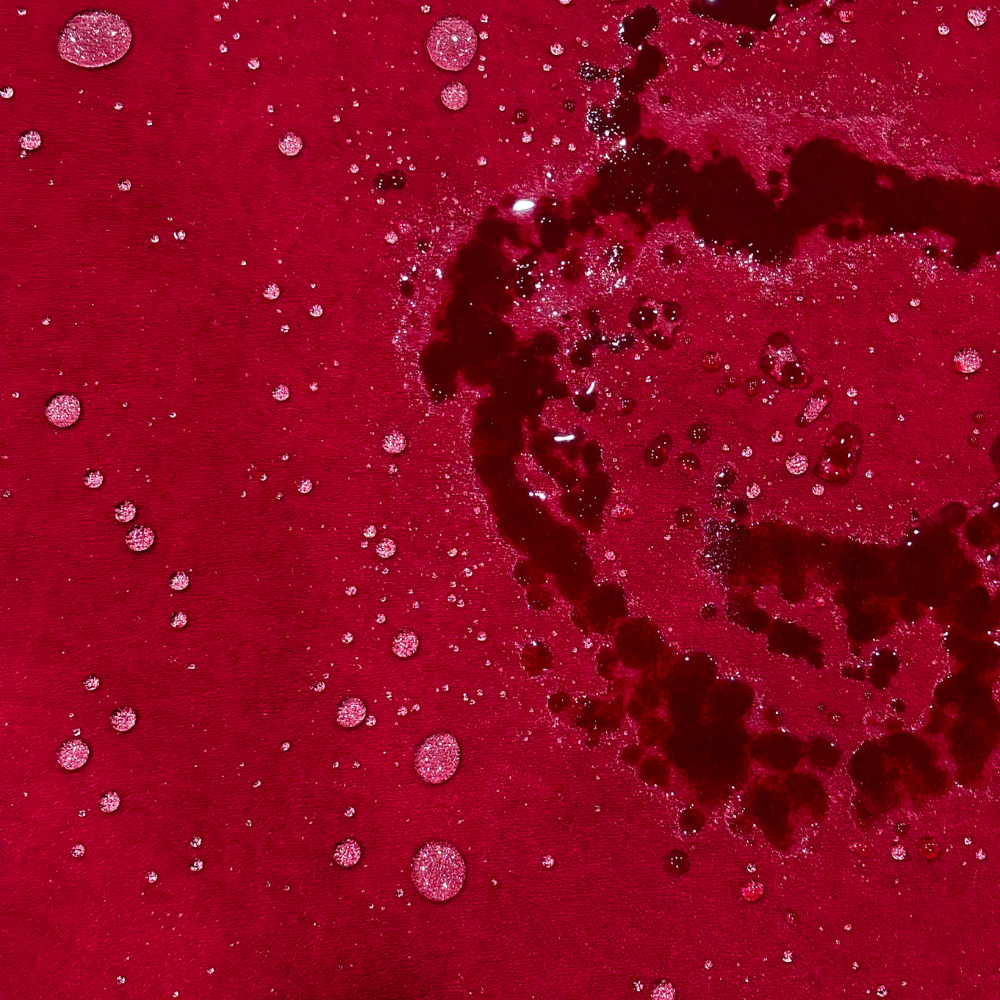 Terry Maroon Mattress Protector