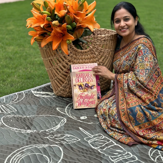 Baby Fish Print Picnic Mat