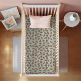 Watermelon Print Crib Sheet