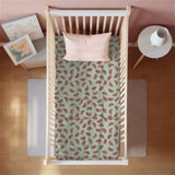 Watermelon Print Crib Sheet