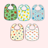 Happy Matty New Baby Bibs (Pack of 5)