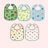Happy Matty New Baby Bibs Large (Pack of 5)