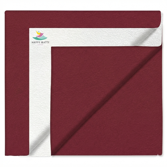 Maroon Dry Sheet (Pack of 1)