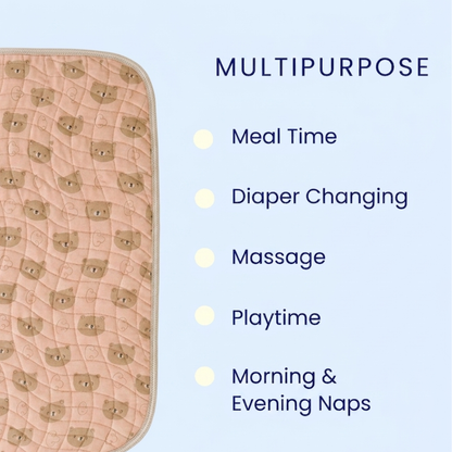 Teddy Bear Print Premium Matty