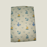 Nautical Print Full Size Wedge Pillow