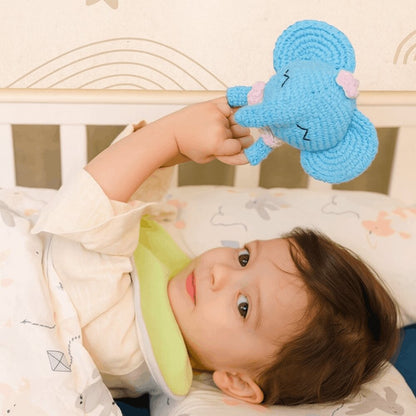 Elephant Crochet Rattle