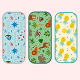 Jungle Print, Pineapple Prints & Nautical Print Burp Sheet Medium