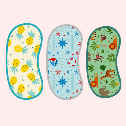 Happy Matty New Baby Burp Sheet ( Pack Of 3)
