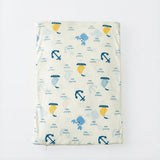 Nautical Print Full Size Wedge Pillow