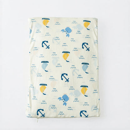 Nautical Print Full Size Wedge Pillow