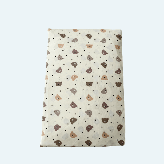 Bear Print Full Size Wedge Pillow