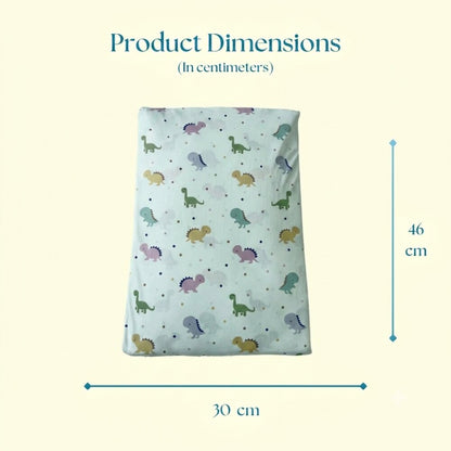 Dinosaur Print Full Size Wedge Pillow