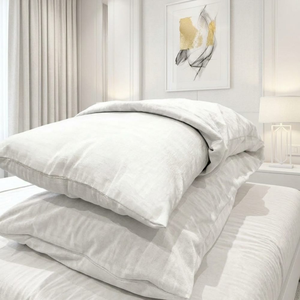 White Pillow Protector (Pack Of 2)