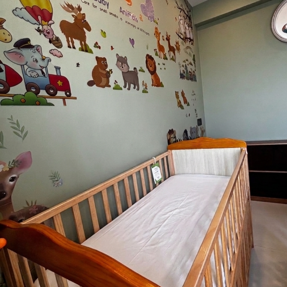 Waterproof White Crib Mattress Protector Sheet